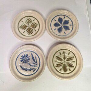 Pigeon Forge Pottery Set of For Pattern Coasters